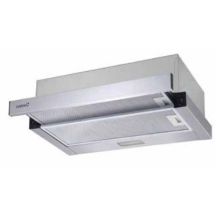 CATA TFB-5160 X Dunstabzugshaube, Energieeffizienzklasse C, Breite 59,5 cm, max. 297 m³/h, mechanische Steuerung, LED, Edelstahl CATA
