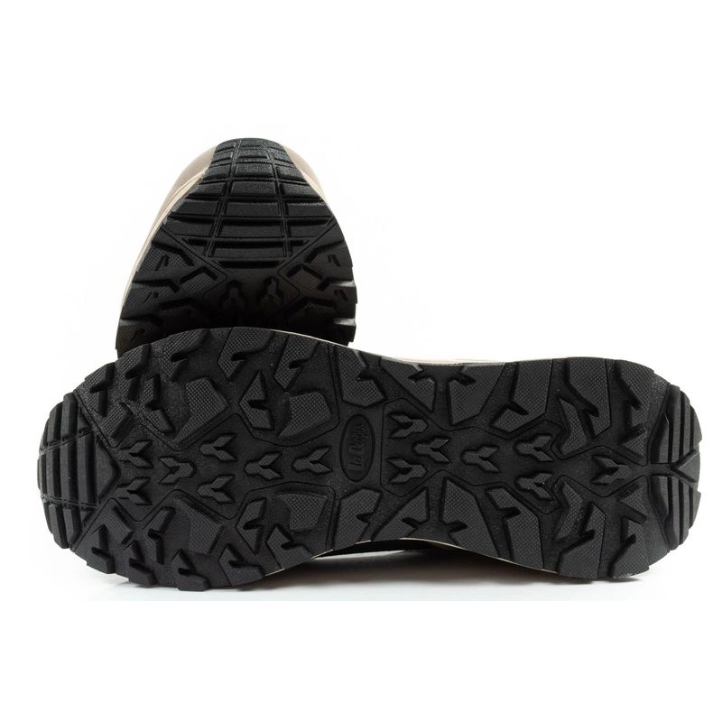 9. Lee Cooper Herren Winter-Wanderstiefel, isoliert, hochknöchelhoch, beige, schwarz