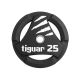 3. Tiguar PU-Olympiaplatte 25 kg TI-WTPU02500