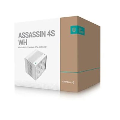 DeepCool ASSASSIN 4S WH Prozessor-Luftkühler 14cm Weiß 1 Stück.
