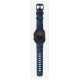 6. Nomad Rocky Point Armband, schwarzes Leder, Titan