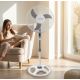 5. Esperanza Typhoon EHF002WE Standventilator (weiß, grau)