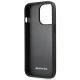 7. AMG AMHCP14XDOLBK iPhone 14 Pro Max 6,7 "schwarz / schwarz Hardcase Leder Hot Stamped