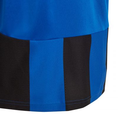 5. Kinder-Fußballtrikot adidas Striped 24 Jersey blau-schwarz IW2136