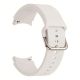 2. Tech-Protect Silikonarmband für Samsung Galaxy Watch 4 / 5 / 5 Pro / 6 / 7 / FE - Beige