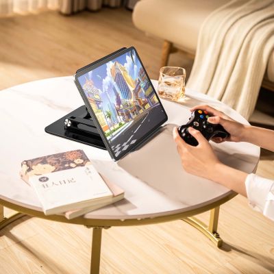 11. Wozinsky WRS-CPY84SB 360-Grad-Laptop- und Tablet-Ständer aus Aluminium + kostenloser Smartphone-Ständer – Schwarz