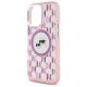 6. Karl Lagerfeld IML Monogram Karl & Choupette Head MagSafe-Hülle für iPhone 16 Pro – Rosa