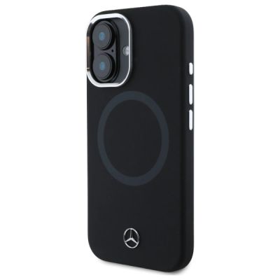 2. Mercedes MEHMP16S23SUTTK iPhone 16 6,1" schwarz/schwarz Hardcase Silikon Tonal Logo MagSafe