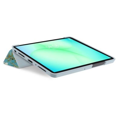 5. TechProtect SmartCase für Samsung Galaxy Tab A9+ / A11+ Plus 11.0 X210 / X215 / X216 / X230 / X235 / X236 – Blau und Weiß