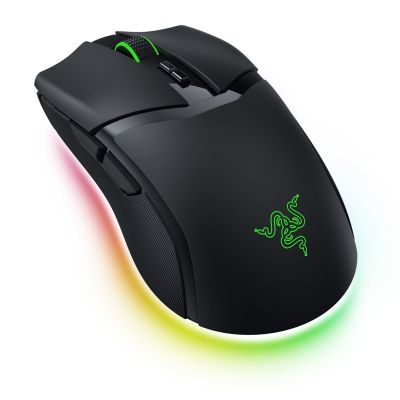 2. Razer Cobra Pro Gaming-Maus, rechte Seite, kabellos (RF), Bluetooth, USB Typ-C, optisch, 30.000 DPI