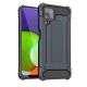 Hybrid Armor robuste TPU/PC Panzer Handyhülle Hard Case für Samsung Galaxy A22 4G blau