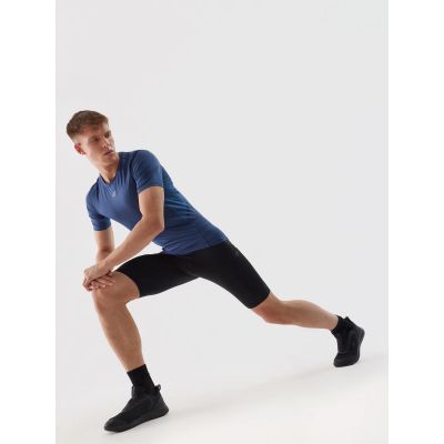 3. Schnelltrocknende kurze Trainingsleggings für Herren 4F 4FWSS24TFTIM226-20S