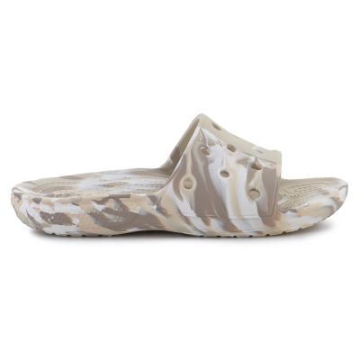 11. Crocs Classic Marbled Slide 206879-2Y3 Flip-Flops