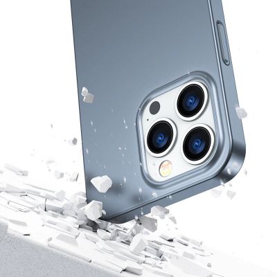 6. Joyroom 360 Full Case Cover für iPhone 13 Pro Back & Front Cover + Tempered Glass Grey (JR-BP935 tranish)