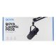 15. BOYA CastMic P60B Studiomikrofon mit Mikrofonarm, kabelgebunden, USB/XLR – Schwarz