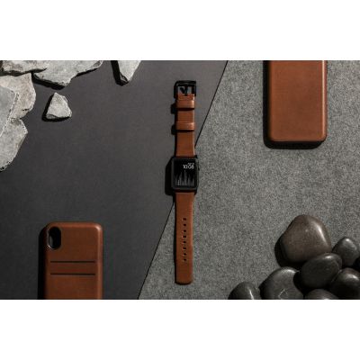 18. Nomad NM1A4RBM00 Smart-Armband aus braunem Leder