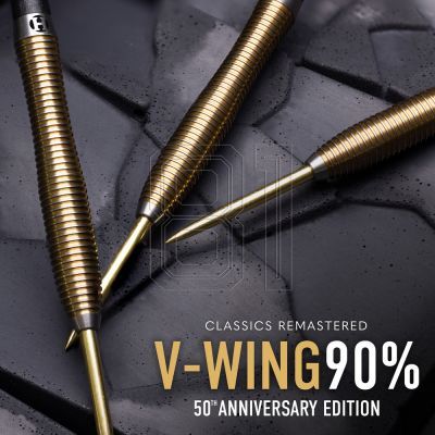 4. Harrows V-Wing 90% 50th Anniversary Edition Steeldarts