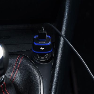 2. DUNLOP MULTI USB A + USB C KFZ-LADEGERÄT