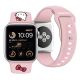 4. Hello Kitty Silikon-Kitty-Kopfband für Apple Watch 38/40/41 mm – Rosa