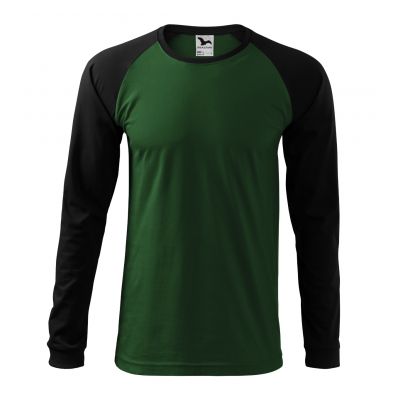 5. Malfini Street LS M T-Shirt MLI-13006 flaschengrün