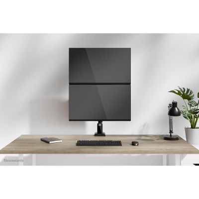 9. Neomounts DS60-600BL2V Monitorhalterung/Ständer 81,3 cm (32") Schreibtisch Schwarz