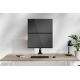 9. Neomounts DS60-600BL2V Monitorhalterung/Ständer 81,3 cm (32") Schreibtisch Schwarz