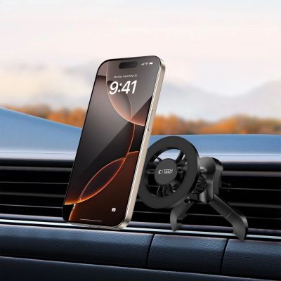 8. Tech-Protect N56 Magnetische MagSafe Kfz-Lüftungshalterung - Schwarz