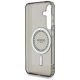 7. Guess Strass-bedruckte MagSafe-Hülle für Samsung Galaxy S25, schwarz