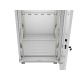 31. LANBERG Standschrank 19" 42U 600x600 Graue Glastür LCD (Flatpack) V2