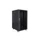 8. Rackschrank Lanberg FF01-6822-12B (22 HE; 19''; 1160 mm / 600 mm / 800 mm; Standgerät; Glas; 800 kg; schwarz)