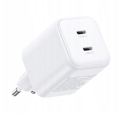 4. Ugreen GaN 45W 2xUSB-C Ladegerät – Weiß