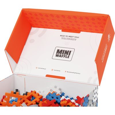 4. MARIOINEX Mini-Waffelbausteine, 300 Teile