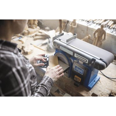 9. Scheppach BTS800 370 W Band- und Tellerschleifer