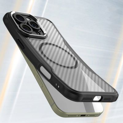 4. Leading Series MagSafe Silikonhülle für iPhone 16 Pro – Schwarz