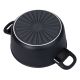 7. BALLARINI 75002-921-0 Runder schwarzer Topf