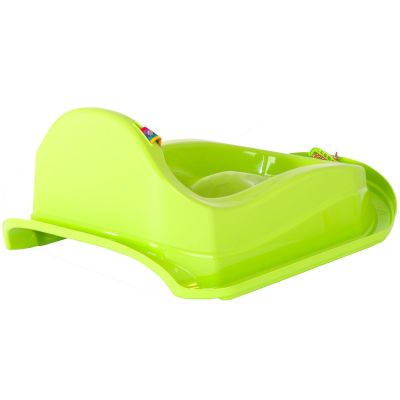 10. MINI-BOBEK-SCHLITTEN AUS KUNSTSTOFF, GRÜN
