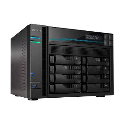 6. Asustor AS6508T NAS Tower Intel Atom® C3538 8GB DDR4 0TB ADM Schwarz