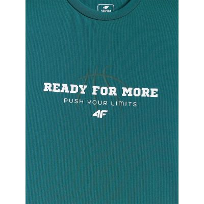 8. Schnelltrocknendes Sport-T-Shirt für Jungen 4F 4FJRSS26TFTSM2390-46S
