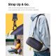 5. Spigen Nano Pop Pro Tasche für Nintendo Switch 2 – Marineblau und Gelb