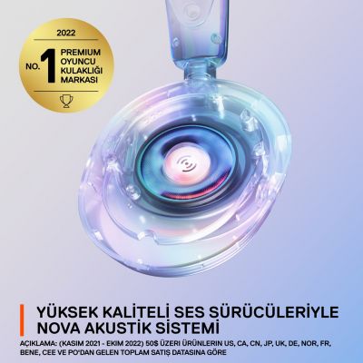 6. SteelSeries Arctis Nova 1P Kopfhörer, Grau
