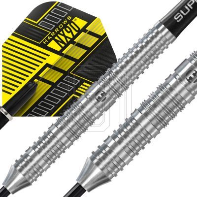 5. Harrows NX-90 Parallel 90 % Steeltip-Darts