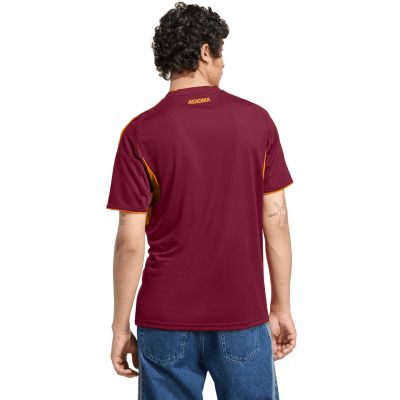 4. Herren adidas AS Roma 25/26 Heimtrikot Burgunderrot JP4184