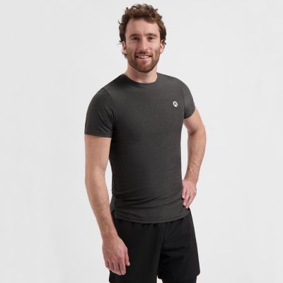 2. Rogelli ESSENTIAL Laufshirt grau Größe