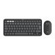 2. Logitech 920-012244 Tastatur und Maus inklusive, universell, kabellos per Funk (RF) + Bluetooth, QWERTY-Tastatur (American International), Graphit