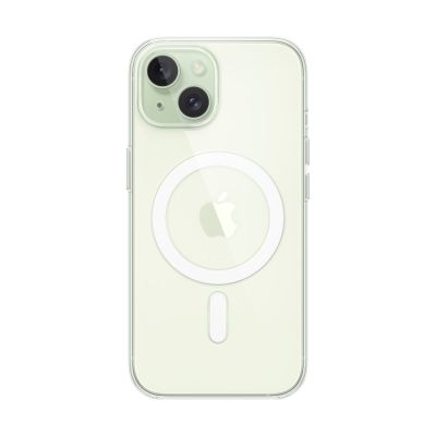 12. Apple - Rückseite für Mobiltelefone - MagSafe-kompatibel - Polycarbonat - Transparent - für iPhone 15 (MXRK3ZM/A)