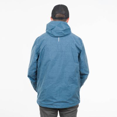 4. Killtec Jacke Carleb Herren Trekking Regenjacke blau (34723/872/M)