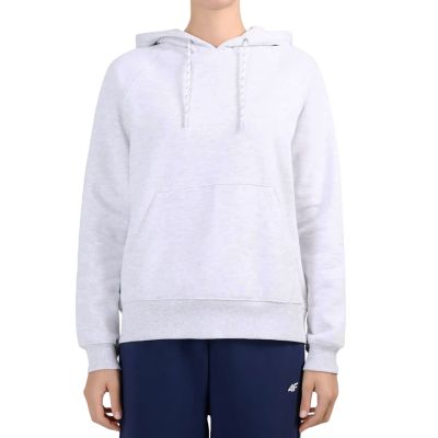 Damen-Sweatshirt 4F F2536, kühles Hellgrau-Melange, 4FWMM00TSWSF2536, Größe 27M