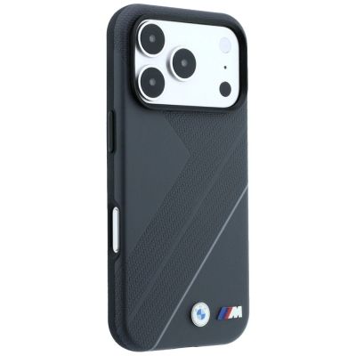 4. BMW M Tire Track with Silver Line MagSafe Hülle für iPhone 18 Pro Max / 17 Pro Max – graphitfarben