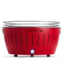 LotusGrill G435 U RD Kugelgrill Holzkohle (Brennstoff) Rot