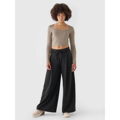 3. Langarmshirt Slim Smooth Damen 4F 4FRSS24TLONF499-82S